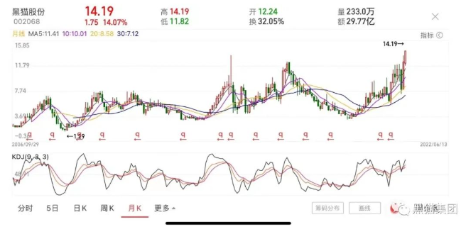 市值破百億！黑貓股份股價創下歷史新高