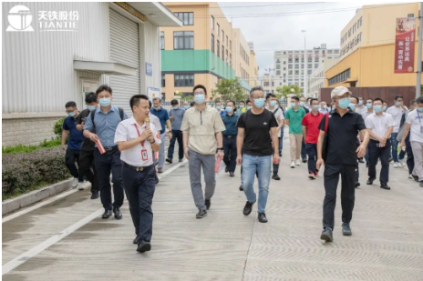 參觀天鐵股份廠區 參觀天鐵股份廠區