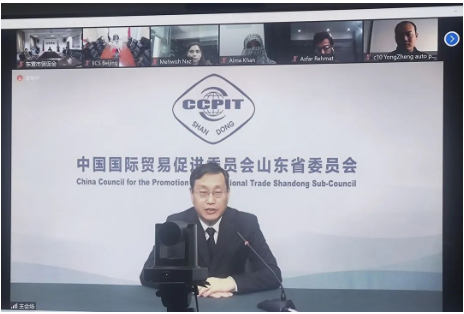 山東省貿促會副會長賀忠軍指出，非洲各國的輪胎需求量巨大，是山東重要的合作伙伴。希望雙方企業能夠借此機會深挖輪胎產業合作潛力，加強交流，增進了解，力爭達成務實合作，實現互利共贏發展。