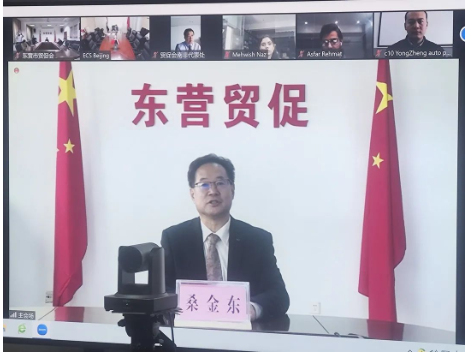　東營市貿促會副會長桑金東表示，隨著“一帶一路”倡議的實施，中國和非洲地區國家經貿合作發展迅速，成果顯著，品牌推廣行動將為東營、非洲地區工商界和企業搭建起一座友誼的橋梁，進一步密切非洲企業與東營橡膠輪胎企業間聯系，促進合作，互惠互利，共同發展。