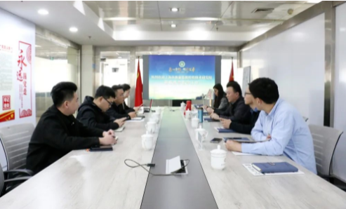 上海市質量監督檢驗技術研究院機電所所長陳志強率領他的團隊，前往山東省線纜協會進行了一次交流座談。