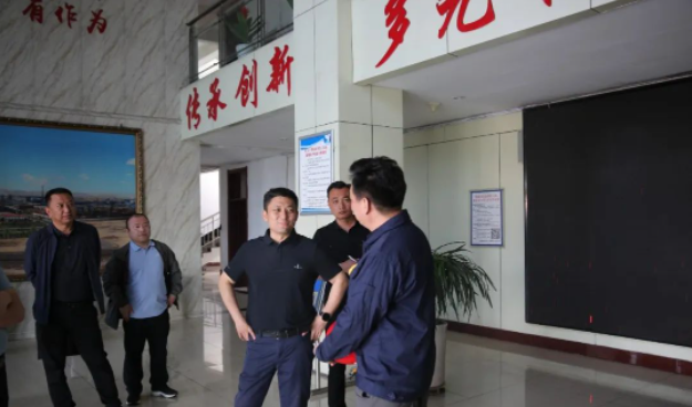烏海市海南區(qū)區(qū)委副書記、政府區(qū)長白春雷，以及其他幾位副區(qū)長、政府辦公室主任和部門負(fù)責(zé)人，對烏海黑貓的經(jīng)濟(jì)運(yùn)行和生產(chǎn)建設(shè)運(yùn)營情況進(jìn)行了實(shí)地考察。