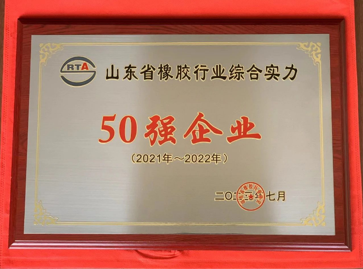 山東省橡膠行業(yè)綜合實(shí)力50強(qiáng)頒獎(jiǎng)儀式在青島紅海國(guó)際會(huì)展中心舉行。濰坊順福昌橡塑有限公司因其卓越的綜合實(shí)力脫穎而出，榮獲“山東省橡膠行業(yè)綜合實(shí)力50強(qiáng)企業(yè)”稱號(hào)。