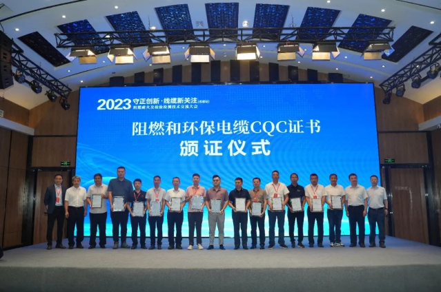 本次大會得到了江蘇省產(chǎn)品質(zhì)量監(jiān)督檢驗研究院國家電線電纜質(zhì)量檢驗檢測中心(江蘇)的全力支持。他們精心籌劃和組織，甄選了眾多專家和議題，為與會者呈現(xiàn)了一場高水平、高質(zhì)量的標(biāo)準(zhǔn)化系列技術(shù)交流會議，取得了圓滿成功。此次大會的舉辦地選擇在成都，也體現(xiàn)了國家電線電纜質(zhì)量檢驗檢測中心(江蘇)在行業(yè)中的號召力，以期進一步促進產(chǎn)業(yè)協(xié)作和區(qū)域發(fā)展。