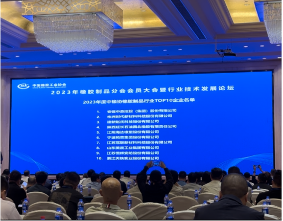 2023年橡膠制品分會會員大會暨行業(yè)技術(shù)發(fā)展論壇的成功舉辦將促進(jìn)行業(yè)內(nèi)外的合作交流，助力橡膠制品行業(yè)在新時代展開新的征程。