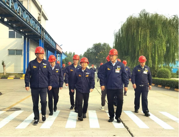 代表團一行分別參觀了青島黑貓和邯鄲黑貓公司的生產一線，對生產運營、現場管理、技術研發、檢測檢驗能力、數字化生產管理和員工工作生活等方面進行了詳細調研。此外，他們還聽取了有關公司基本情況、科技成果、核心競爭力、生產經營、行業競爭能力以及企業未來發展規劃等方面的匯報。